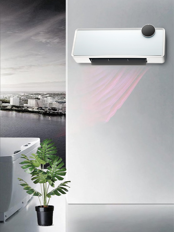 ZPT-2000B 5409L-ERP Termoventilatore a parete 3 in 1 da 1000 W/2000 W
