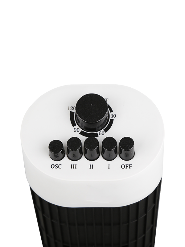 TF803T Termoventilatore a torre con display a LED a tre velocità da 45 W con base staccabile