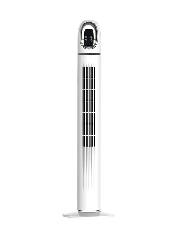 TF1110C Ventilatore a torre bianco con display LED