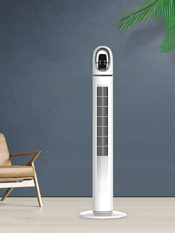 TF1110C Ventilatore a torre bianco con display LED