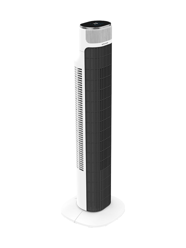 TF805B Riscaldatore a torre con ventilatore circolatore d'aria elettrico da 45 W con telecomando per la casa