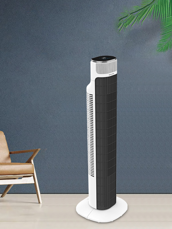 TF805B Riscaldatore a torre con ventilatore circolatore d'aria elettrico da 45 W con telecomando per la casa